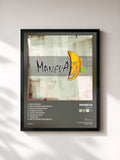 #noir Tableau de l'album Maneva de Maneva, cadre noir, imprimé et encadré en France