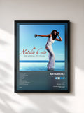 #noir Tableau de l'album Ask A Woman Who Knows de Natalie Cole, cadre noir, imprimé et encadré en France