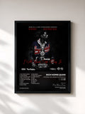 #noir Tableau de l'album I Promise I Will Never Stop Going In de Rich Homie Quan, cadre noir, imprimé et encadré en France