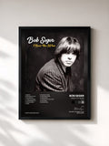 #noir Tableau de l'album I Knew You When (Deluxe) de Bob Seger, cadre noir, imprimé et encadré en France