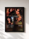 #noir Tableau de l'album Talk on Corners de The Corrs, cadre noir, imprimé et encadré en France
