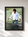 #noir Tableau de l'album Corazón Latino de David Bisbal, cadre noir, imprimé et encadré en France