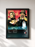 #noir Tableau de l'album Lu (-re-edicion digital only) de Lu, cadre noir, imprimé et encadré en France