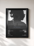 #noir Tableau de l'album Every Dawn's a Mountain de Tamino, cadre noir, imprimé et encadré en France