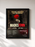#noir Tableau de l'album Hadestown (Original Broadway Cast Recording) de Anais Mitchell, cadre noir, imprimé et encadré en France