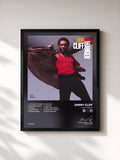 #noir Tableau de l'album Cliff Hanger de Jimmy Cliff, cadre noir, imprimé et encadré en France
