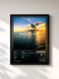 #noir Magic Island Vol. 9 mixed by Roger Shah di Roger Shah in stampa incorniciata, cornice nera, stampata e incorniciata in Francia