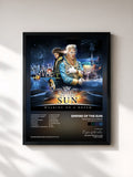#noir Tableau de l'album Walking On A Dream (10th Anniversary Edition) de Empire of the Sun, cadre noir, imprimé et encadré en France