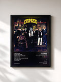 #noir Tableau de l'album We All Know Who We Are de Cameo, cadre noir, imprimé et encadré en France