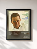#noir Tableau de l'album The Wonderful World of Andy Williams de Andy Williams, cadre noir, imprimé et encadré en France