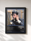 #noir Tableau de l'album The Capitol Years de Dean Martin, cadre noir, imprimé et encadré en France