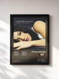 #noir Tableau de l'album Breathe de Michelle Branch, cadre noir, imprimé et encadré en France