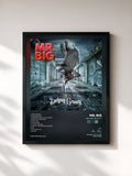 #noir Tableau de l'album Defying Gravity de Mr. Big, cadre noir, imprimé et encadré en France