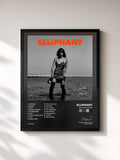 #noir Tableau de l'album Rocking Horse de Elliphant, cadre noir, imprimé et encadré en France
