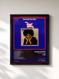 #noir Tableau de l'album Stand By Your Man de Candi Staton, cadre noir, imprimé et encadré en France