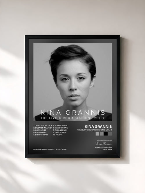 Kina Grannis · The Living Room Sessions, Vol. 2 — Affiche encadrée