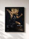 #noir Tableau de l'album Mad de Paloma Faith, cadre noir, imprimé et encadré en France
