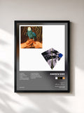 #noir Tableau de l'album Are You Serious de Andrew Bird, cadre noir, imprimé et encadré en France