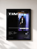 #noir Tableau de l'album Olhos Meus de Tim, cadre noir, imprimé et encadré en France