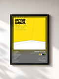 #noir Tableau de l'album Boy In Da Corner Instrumentals de Dizzee Rascal, cadre noir, imprimé et encadré en France