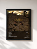 #noir Tableau de l'album 96 Miles From Bethlehem de Belly, cadre noir, imprimé et encadré en France