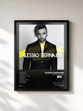 #noir Tableau de l'album Noi siamo infinito de Alessio Bernabei, cadre noir, imprimé et encadré en France