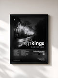#noir Tableau de l'album Memory Lane de The High Kings, cadre noir, imprimé et encadré en France