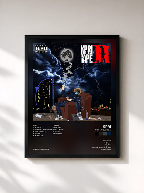 Kpri · Kpri Tape, Vol. 2 — Affiche encadrée