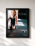 #noir Tableau de l'album World Of Hurt de Ilse DeLange, cadre noir, imprimé et encadré en France