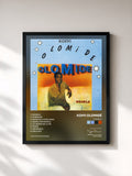 #noir Tableau de l'album Ngobila de Koffi Olomidé, cadre noir, imprimé et encadré en France