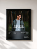 #noir Tableau de l'album Irgendwo Ankommen de Wincent Weiss, cadre noir, imprimé et encadré en France