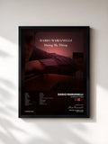 #noir Tableau de l'album Doing My Thing de Dario Marianelli, cadre noir, imprimé et encadré en France