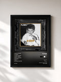 #noir Tableau de l'album #WF de 7liwa, cadre noir, imprimé et encadré en France