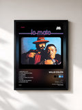 #noir Tableau de l'album Lo Mato de Willie Colón, cadre noir, imprimé et encadré en France