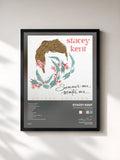 #noir Tableau de l'album Summer Me, Winter Me (Deluxe Edition) de Stacey Kent, cadre noir, imprimé et encadré en France