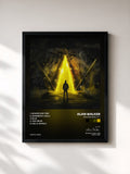 #noir Tableau de l'album Walkerverse, Pt. I de Alan Walker, cadre noir, imprimé et encadré en France