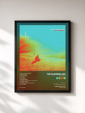 #noir Tableau de l'album The Terror de The Flaming Lips, cadre noir, imprimé et encadré en France