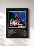 #noir Tableau de l'album MARO ilumina Sonastério de MARO, cadre noir, imprimé et encadré en France