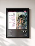 #noir Tableau de l'album Song For The Lonely de The Platters, cadre noir, imprimé et encadré en France