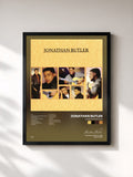 #noir Tableau de l'album Jonathan Butler de Jonathan Butler, cadre noir, imprimé et encadré en France