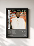 #noir Tableau de l'album Get It On...Tonite de Montell Jordan, cadre noir, imprimé et encadré en France