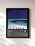 #noir Tableau de l'album Imagination de Brian Wilson, cadre noir, imprimé et encadré en France