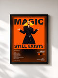 #noir Tableau de l'album Magic Still Exists de Agnes, cadre noir, imprimé et encadré en France