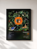#noir Tableau de l'album Amazing Things de DON BROCO, cadre noir, imprimé et encadré en France