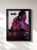 #noir Tableau de l'album Head Music (Remastered) de Suede, cadre noir, imprimé et encadré en France