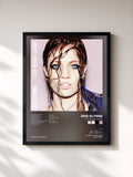 #noir Tableau de l'album I Cry When I Laugh de Jess Glynne, cadre noir, imprimé et encadré en France