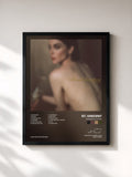 #noir Tableau de l'album MassEducation de St. Vincent, cadre noir, imprimé et encadré en France