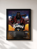 #noir Tableau de l'album Err Bambini de Brray, cadre noir, imprimé et encadré en France