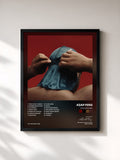 #noir Tableau de l'album Still Striving de A$AP Ferg, cadre noir, imprimé et encadré en France