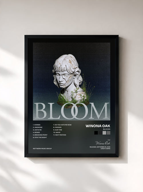 Winona Oak · Bloom — Affiche encadrée